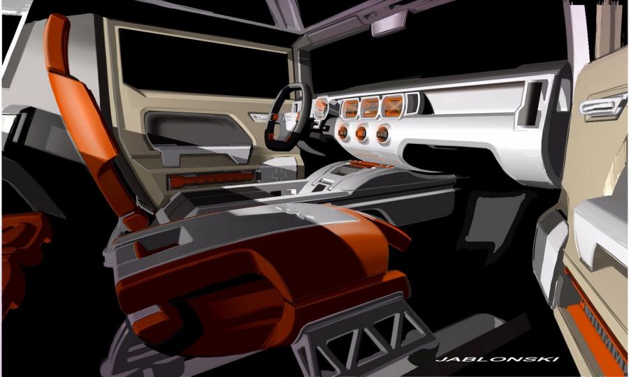 Интерьер Hummer HX Concept 2008 года  (фото 24 из 51)